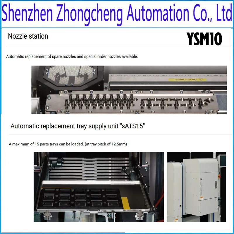 Used SMT Machine High Speed Automatic Chip Mounter Yamaha YSM10 SMT ...