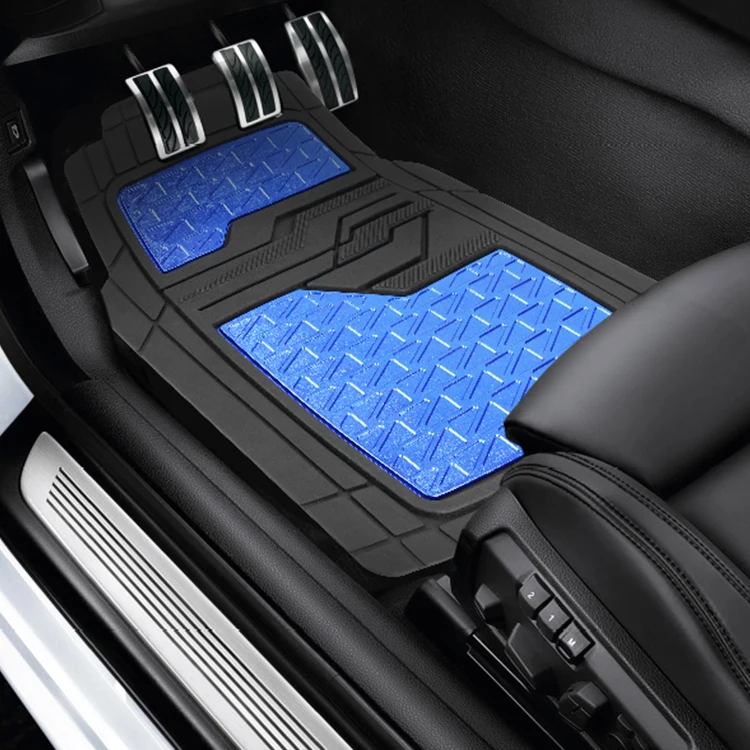 4pcs Anti Slip Universal Wholesale Waterproof Luxury Car Mats Floor