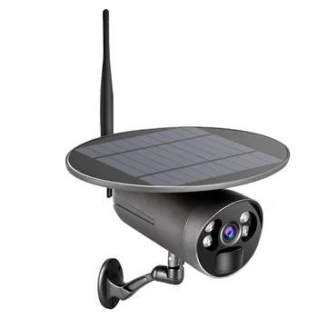 4g Private Design Solar Camera 1080P HD Low Power Bullet 4G Solar Camera P2P Full Color 2MP 4g Camera