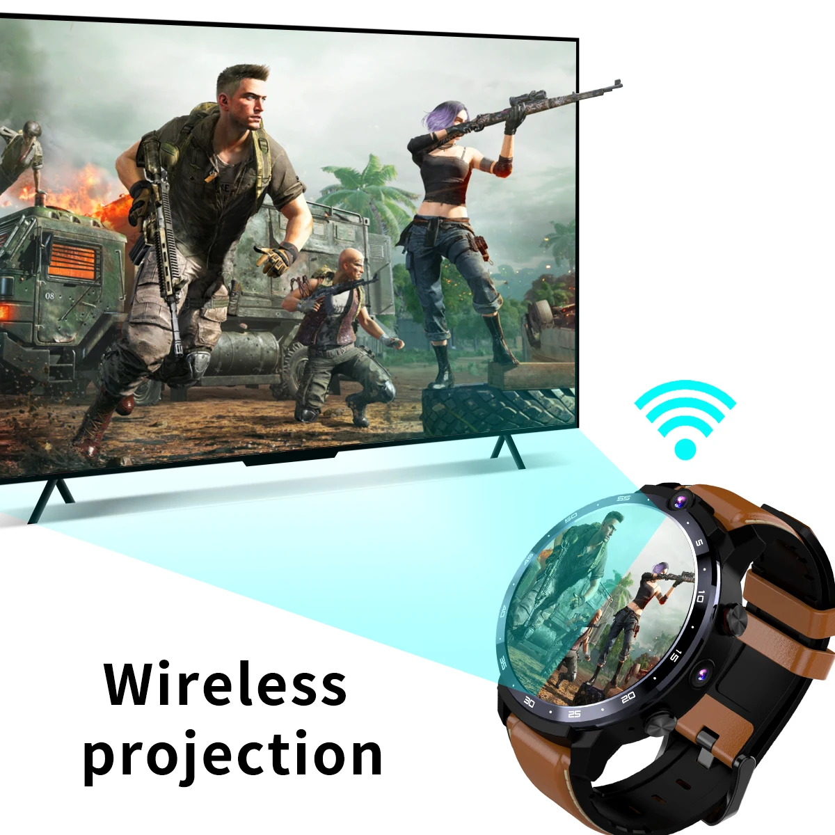 Watch Lem12 Pro Review Round Black LEM12 LEMFO 4G Smart Watch At