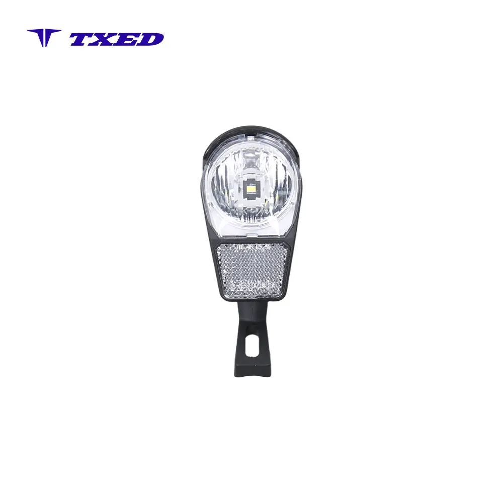Elegant SPANNINGA High Quality Eco-Friendly E-bike Headlamp 36V with Black Bracket Front Light XE 36V