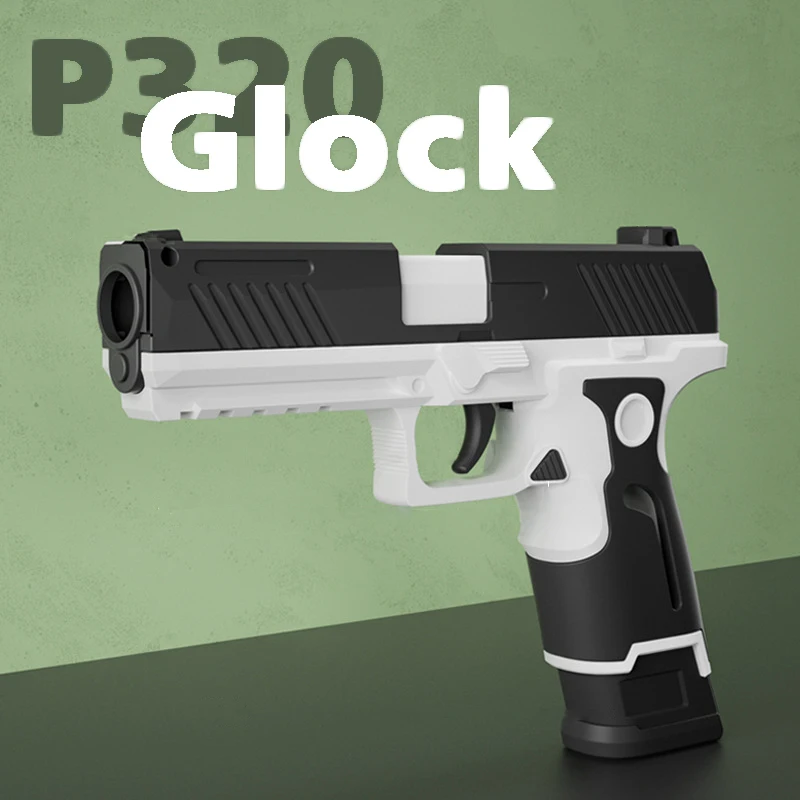 Резиновый пистолет-пуля Colt, Детская уличная игрушка-Имитация мягких пуль, Детская модель пистолета-ракушки, игрушка