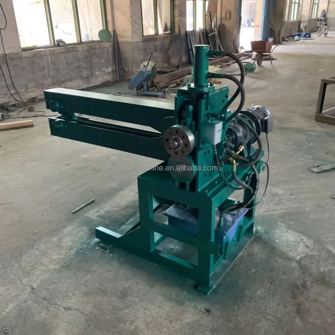 Automatic Oil Barrel Pressing Machine Hydraulic Shearing Machine Barrel ...