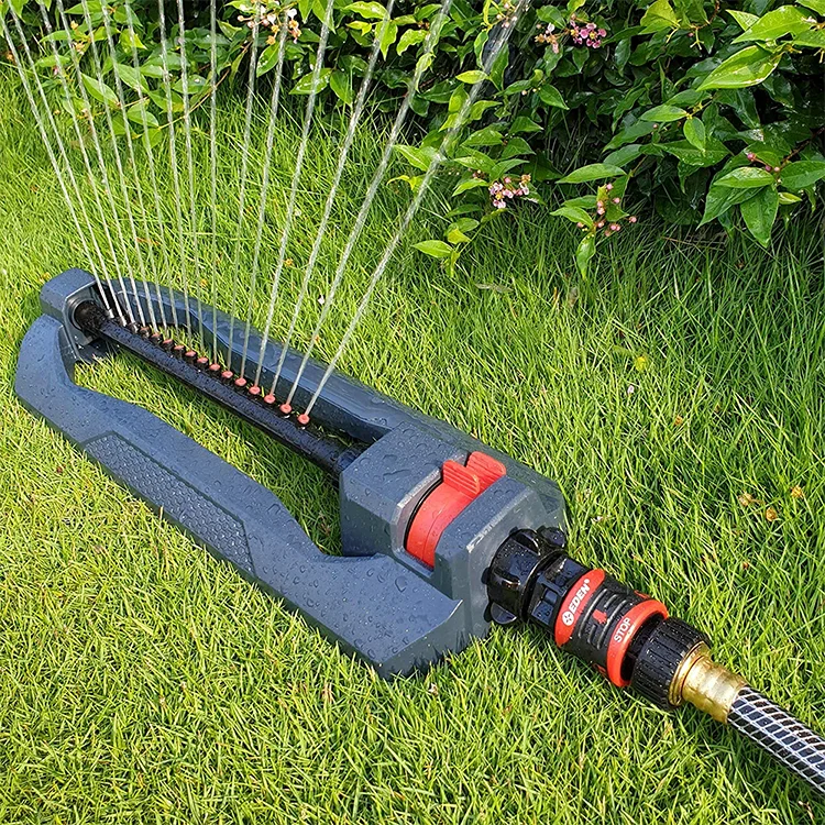 Hot Sale Oscillating Sprinkler Heavy Weight Base Garden Lawn Sprinkler ...