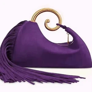 Dinner Bag Fashionable And Elegant Tassel Handbag Ladies Chain Shoulder Bag Luxury Dinner Bags Woman Wedding Clutch Bag