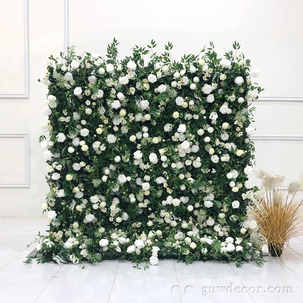 Оптовая продажа на заказ синяя детская дышащая стена свадебные принадлежности украшение роза фон Шелковый Искусственный Свадебный Декоративный цветок стена