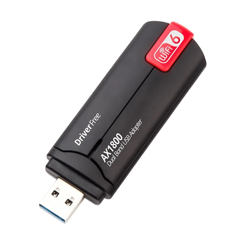 Free Driver Wifi 6 USB Adapter 1800Mbps - RTL8832BU Wireless