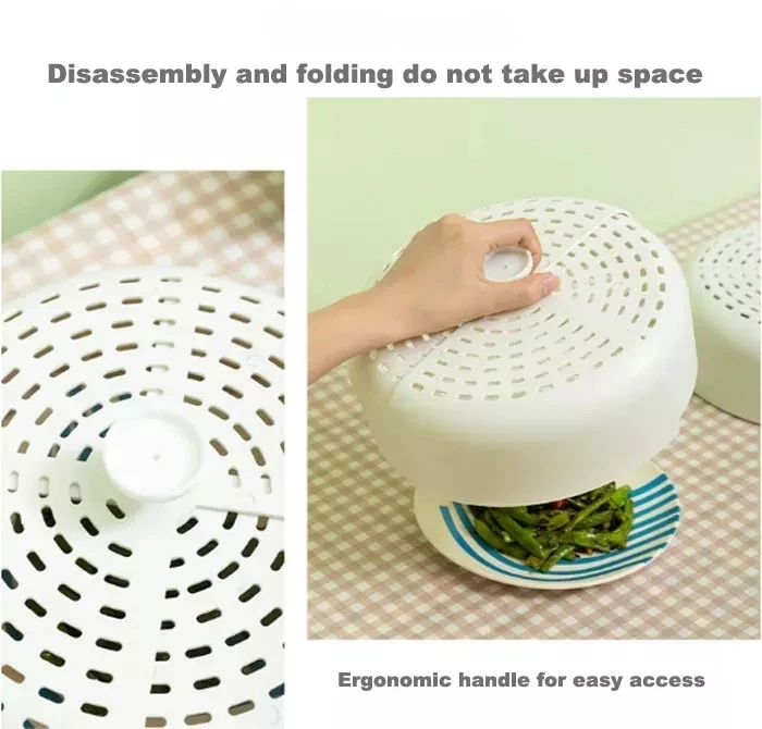 Meal Antifly Vegetable Cover New Folding Dustproof Nonremovable