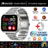 White Stainless Steel Metal Band