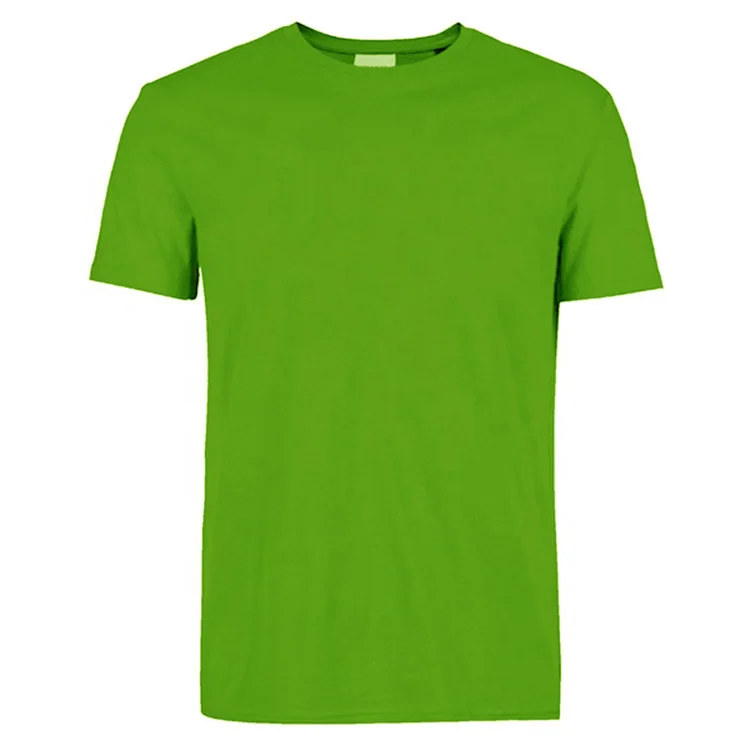 Cotton Round Neck Unisex Basic Plain 
