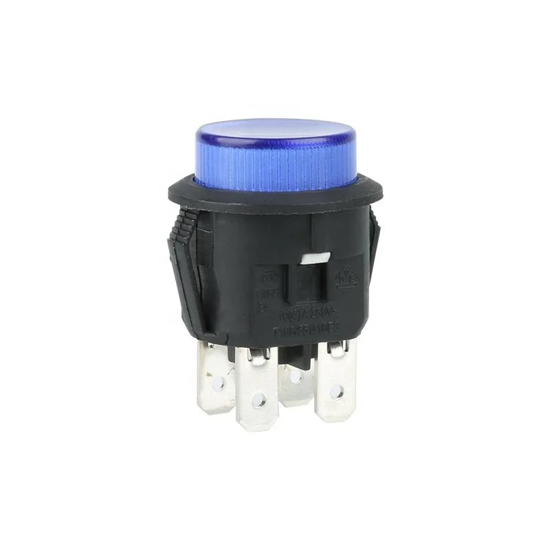 Honyone Push Button Switch with Led 12mm 1a Momentary Self Lock Ip65
