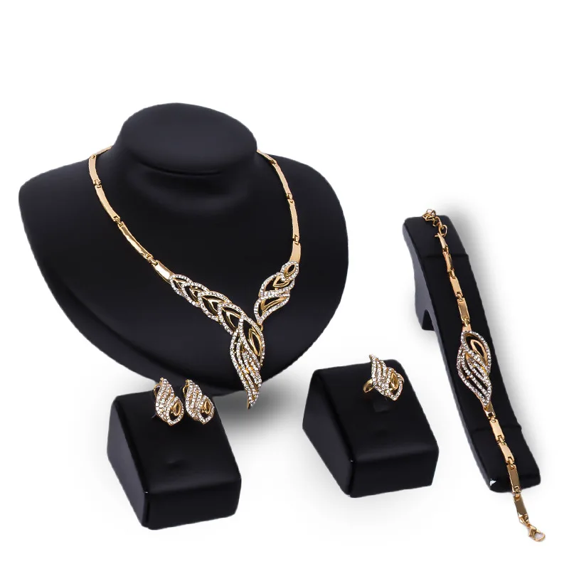 Смешанные Стильные Золотые женские наборы Jwellery набор ожерелий xoxo ювелирные изделия индийские свадебные украшения