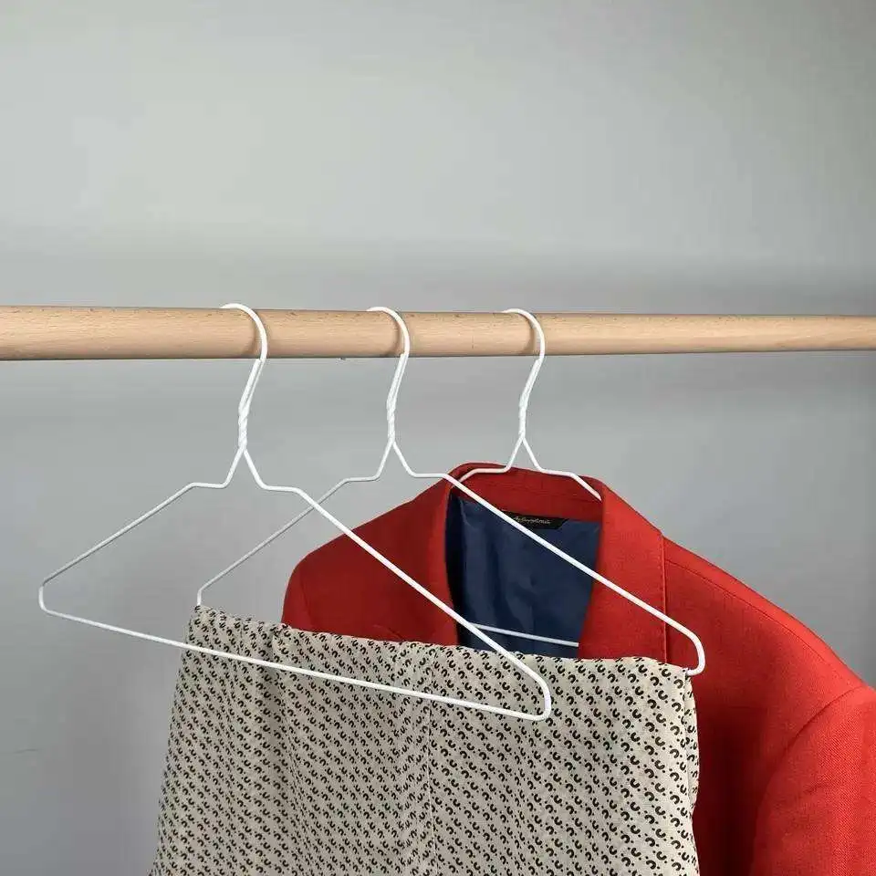 Disposable Laundry Wire Hangers For Cloths Steel Hangers Iron Wire Coat