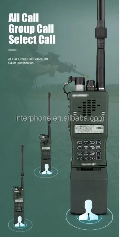 Wholesale AN/PRC-152A(UV) Walkie Talkie - 15W Aluminum Handheld