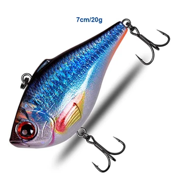 GS High Quality 7cm 20g Vib Fishing Lures Hard Bait Vib Lure Crank Bait Lure with Strong Fishing Hook Lipless Crankbait – Hard Lure – view 2