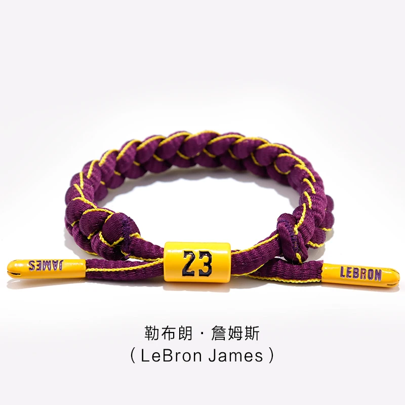 Kobe Bryant Commemorative Couple Shoelaces Bracelet