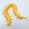 35.5cm golden centipede