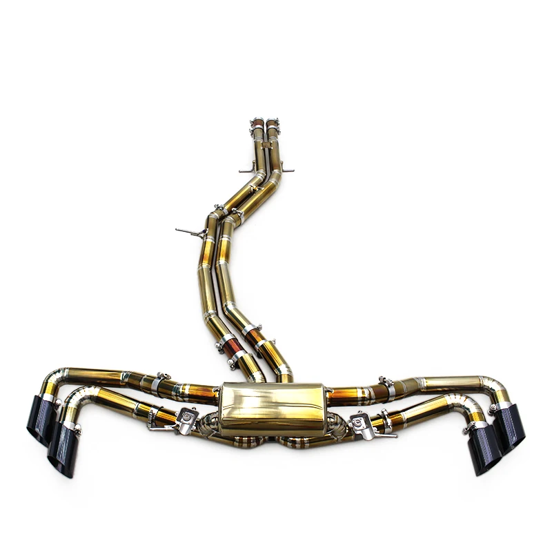 Valve Titanium Exhaust Pipes For Lamborghini Urus 4.0T 2018-2023 Performance Exhaust Catback