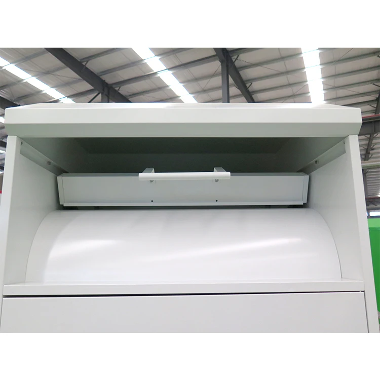 Customize High Quality Large Volume Clothing Recycling Boxs Donation Bins Outdoor for Sale
