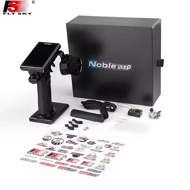 FLYSKY Noble NB4+ RC Car Transmitter 2.4G AFHDS3 8CH with FGr4S