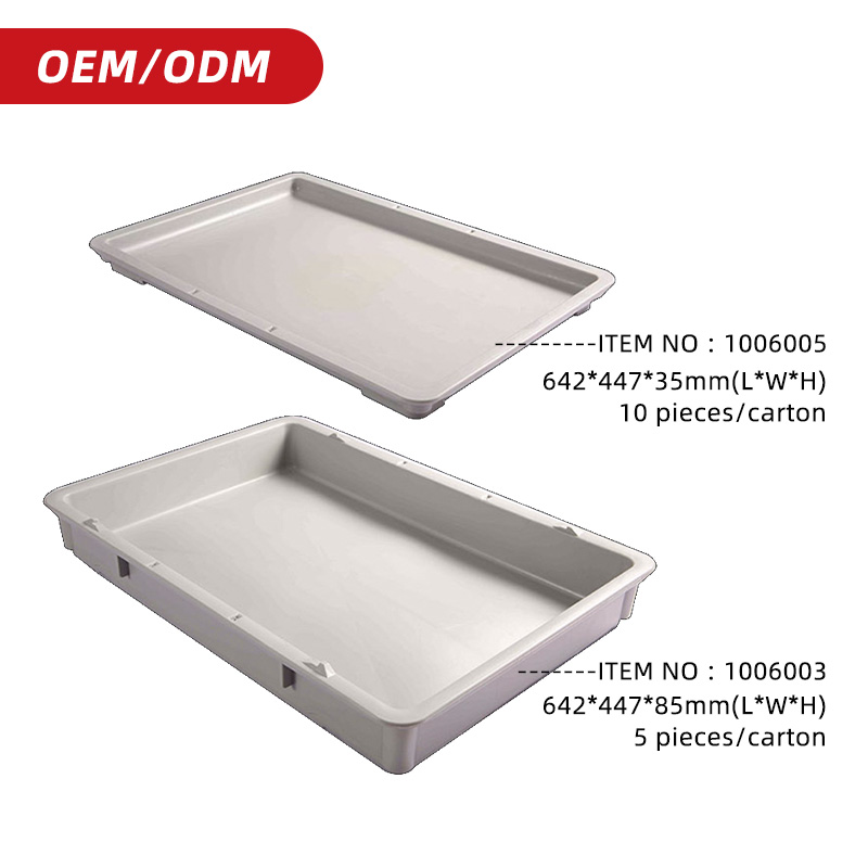 Pizza Dough Box Dough Proofing Box Customized With Fourwheel Cart