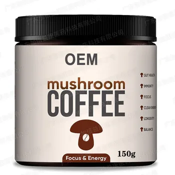 Support Customized Lion's Mane Chaga Mushroom Coffee Blend Mushroom Coffee Powder