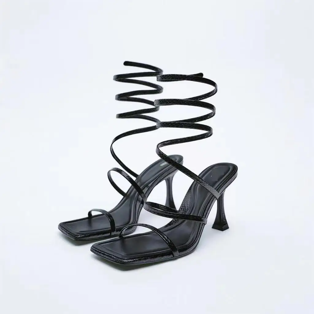 Tacco Alto Sandali Con Tacco H E Amp;m Sandali Beige Con Tacco Off 68%