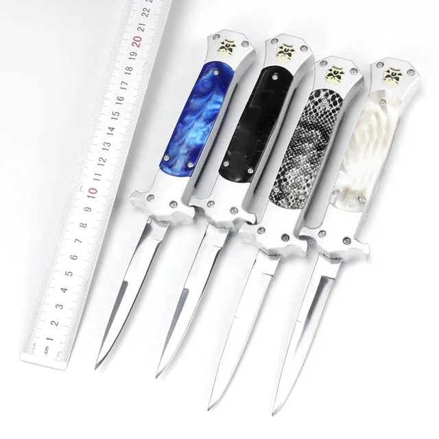 9 in A K C tactical survival pocket mini knife folding knife Supports small batch custom logos