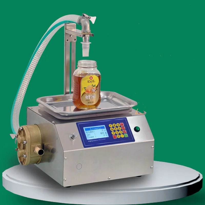 TEBAK  L15 Filling Machine Honey Paste Cream Ketchup Edible Oil Sauce Filling Machine With Stainless Steel Pump