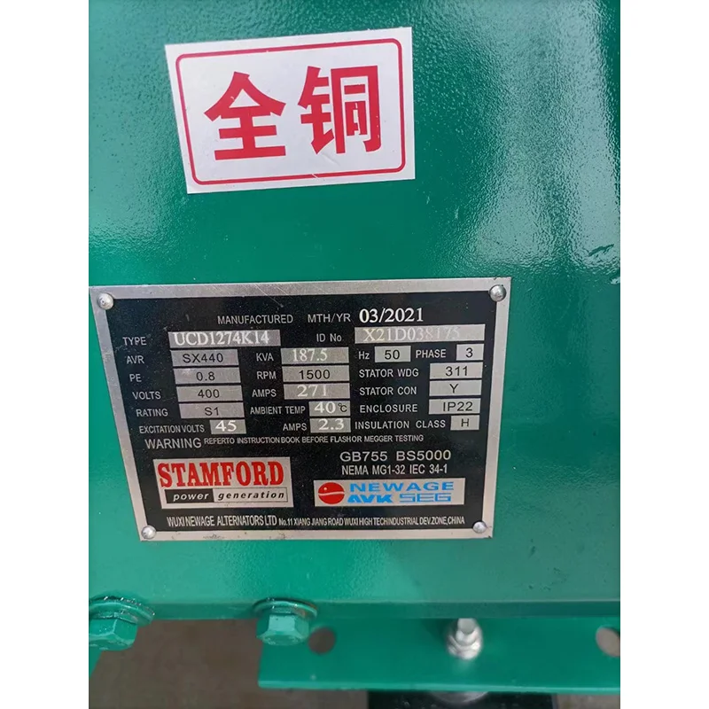 200 Amp Welding Generator Diesel Welder Diesel Inverter Generators for Home Use Diesel Generator CUMM 3 Phase 4 Wire CE, ISO