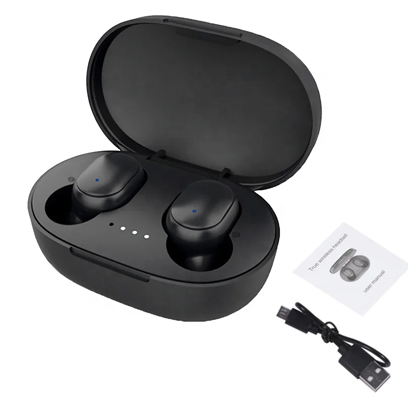 Original A6S TWS Wireless Bluetooth Earphones Sport Mic