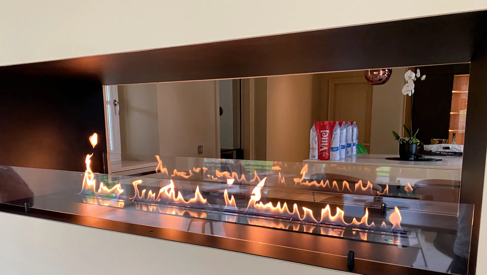 36inch Alcohol Bio Fuel Modern Home Decor Real Fire Indoor Kamin Fireplaces burner Electric Fireplace Ethanol