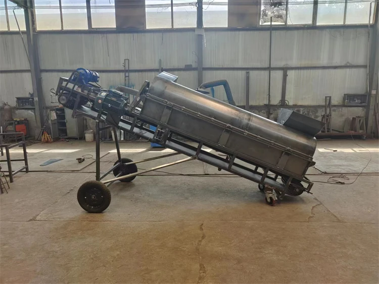 Durable Mushroom Stick Bag Separator Mushroom Substrate Crushing Machine Waste Mushroom Bag Crusher