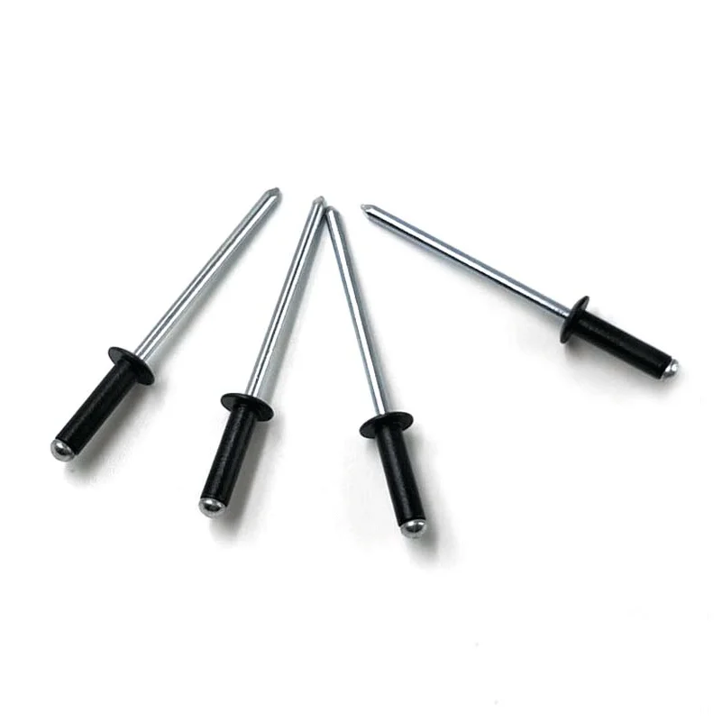 Custom All size pop rivet open end type round head Plain brass Galvanize aluminum 304 stainless steel blind rivet