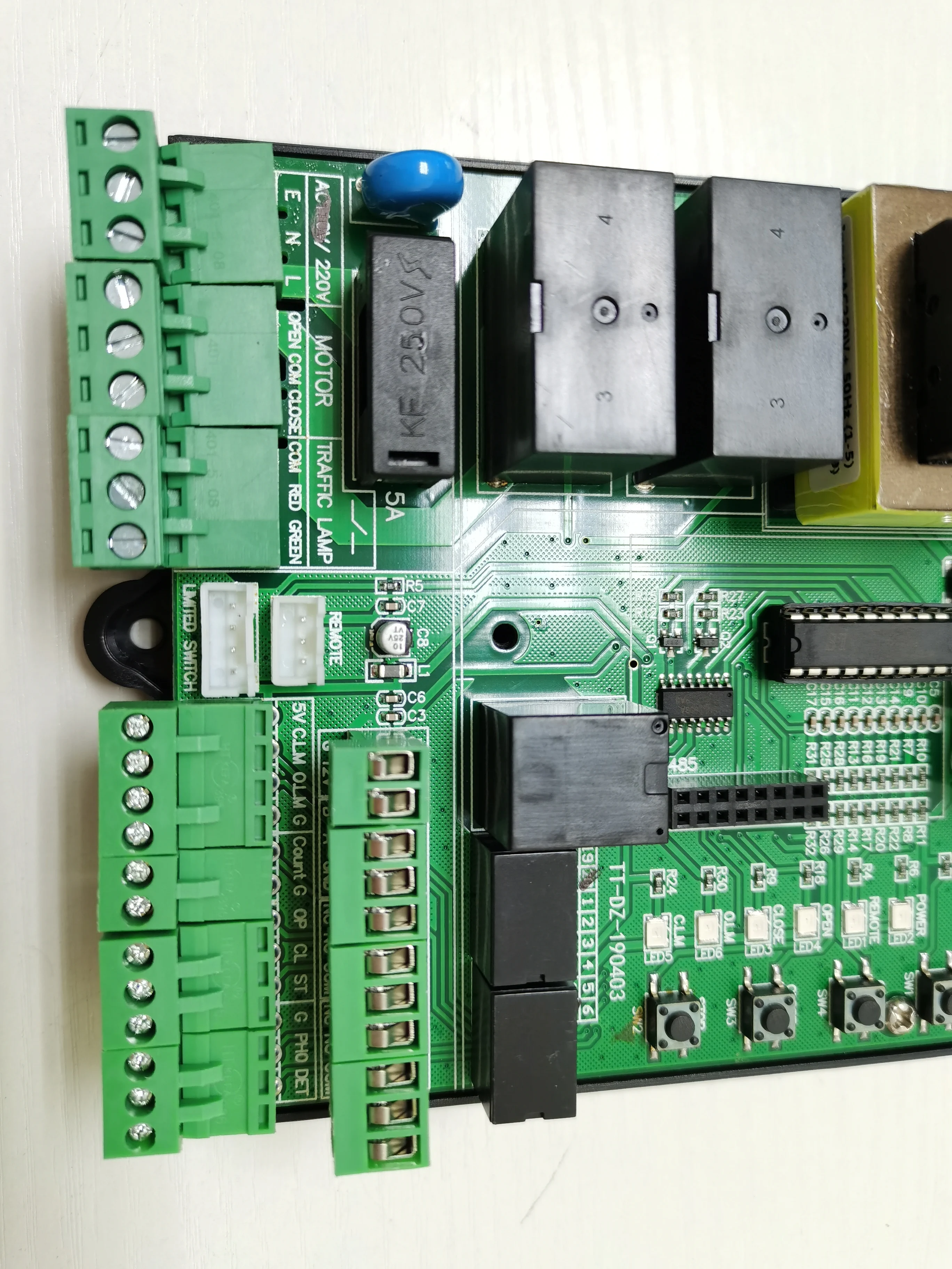 Anxia Spare Part PCB  Motherboard Automatic Barrier Gate Accessories Main Control Board