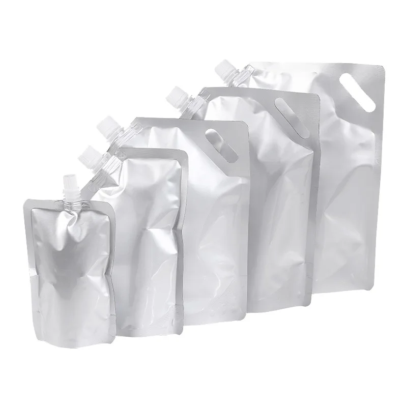 BPA Free Refillable Customized Packaging Bag Pouches Stand up Spout Recycled Plastic Liquid Pouch with Spout