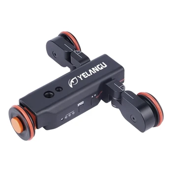 YELANGU L4X Motorized Camera Slider Electric Dolly Car Motorized Autodolly for DSLR Camera detail image