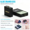 black Slid Drawer Box