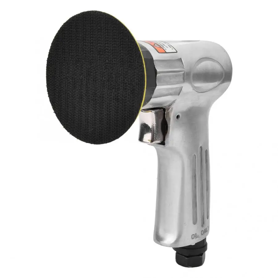 Компактный комплект пневматической полировальной машинки идеально подходит для полировки уплотнения и нанесения автомобильной отделки.