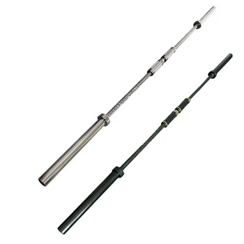 フィットネス機器 20KG 2.2m 調節可能なバーベルバー パワー