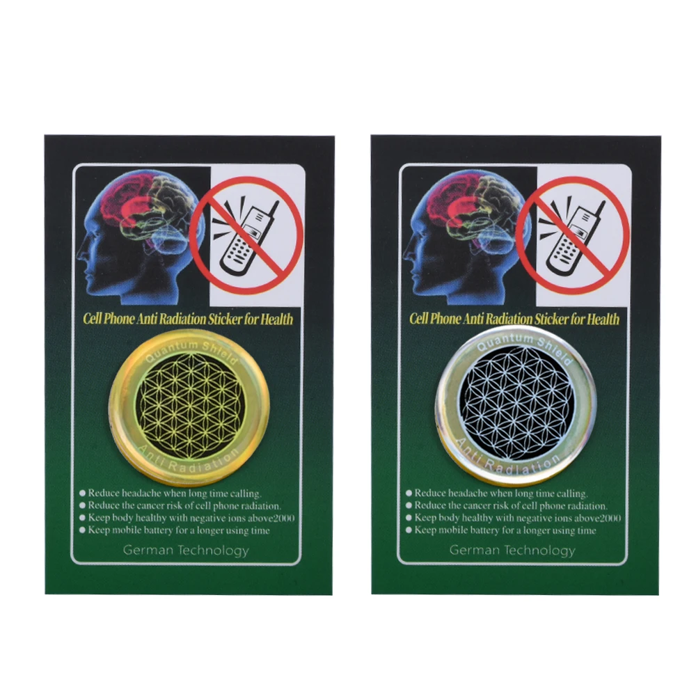 Round 5g Anti Radiation Quantum Shield for Cell Phone EMF Protection Reduce Radiation Anti Radiation Sticker