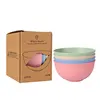 Vertical 15 bowls (4 sets of boxes) rice noodles  pink