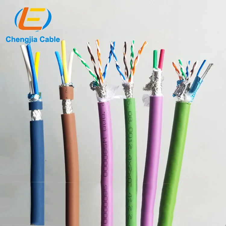 TRVVSP High Flexible CAT5e Industrial Camera Cable 