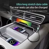 Dual TYPE-C Stretch Cable