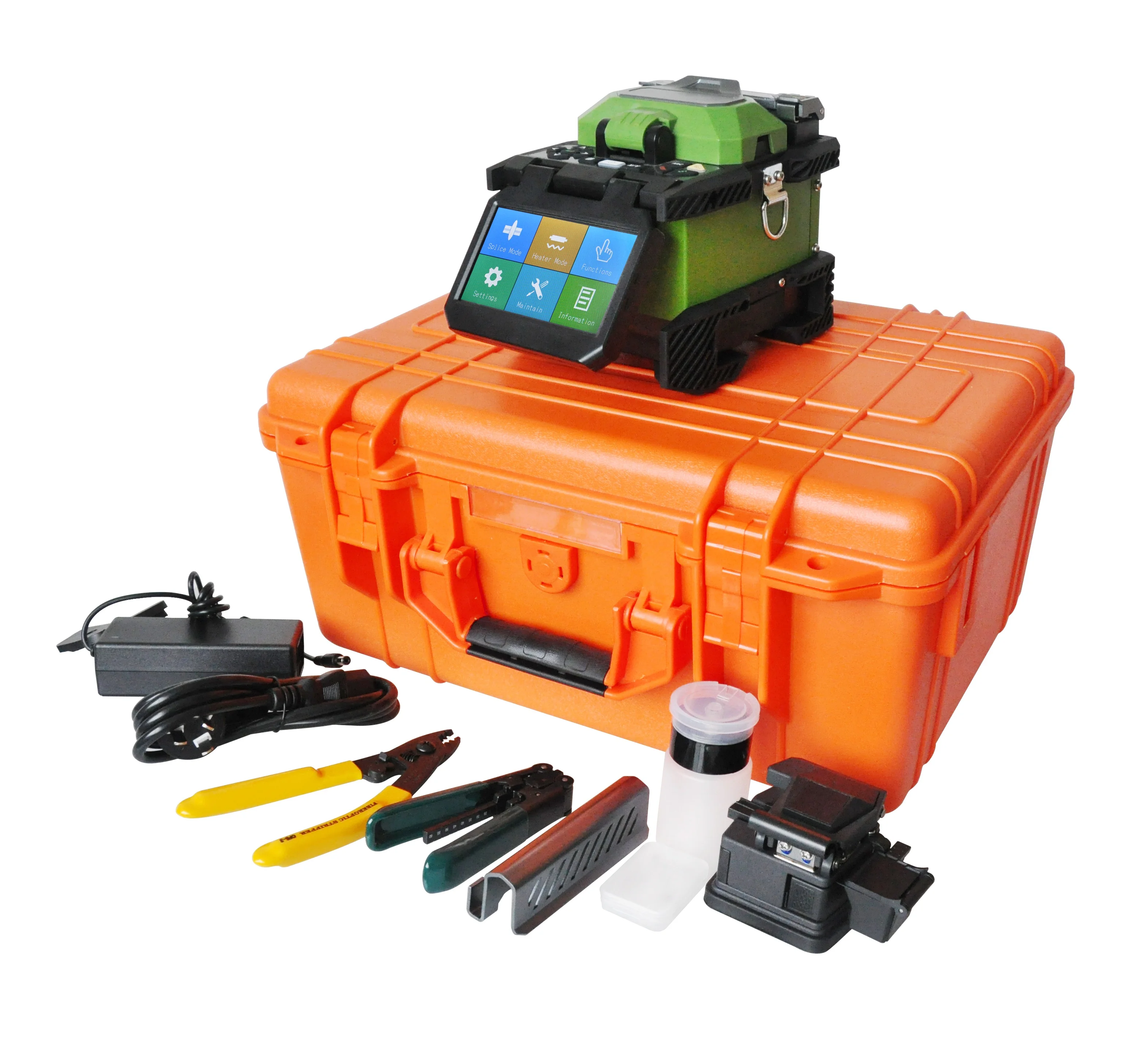 Touch Screen Operation Fast Speed Optical Fiber Fusion Splicer