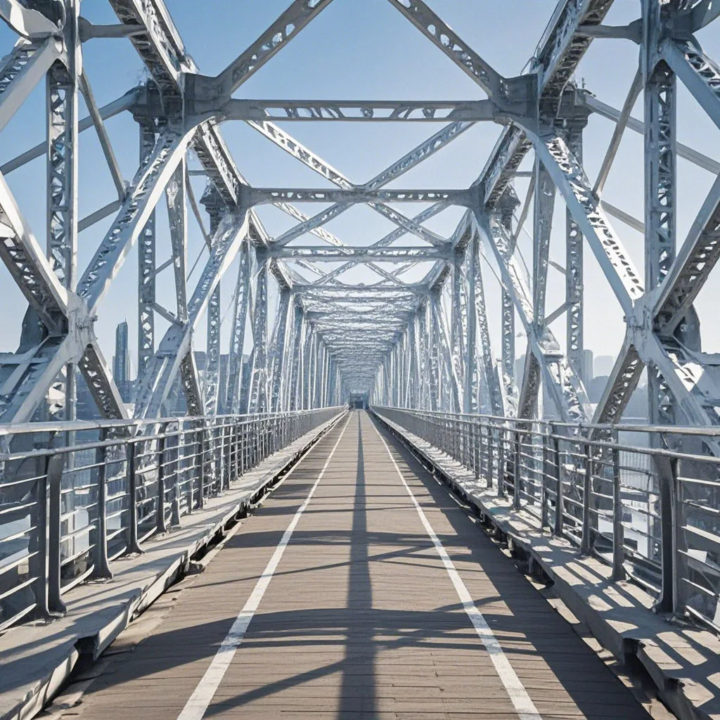 Compact 200 Pre-engineered Bailey Bridge Portable Modular Truss Bridge Temporary Steel Bridge