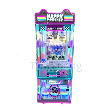 Colorful Transparent Clip vending machine  Coin-Operated Automatic Clip Game Machine Claw Machine Crane