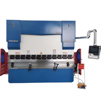 WC67Y Great Industrial Use  100T/2500 DA53T Good Price Servo Hydraulic Sheet Metal Press Brake Machine