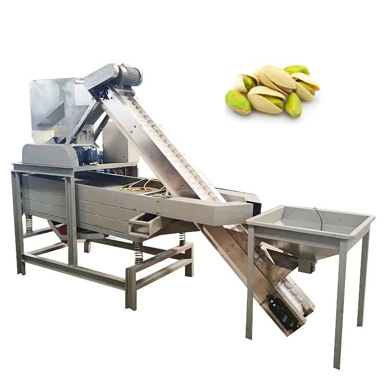 Automatic Pistachio Shell Removing Crushing Machine Pine Nut Sheller Shelling Machine for Sale