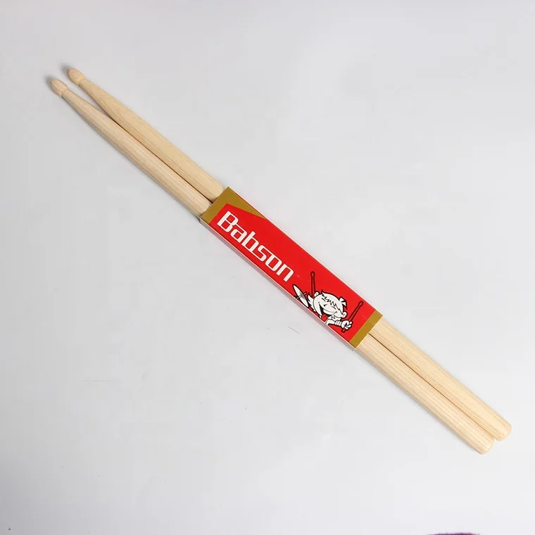 Instrumento de percusion Американский hickory high-end 5A ясень барабанная палочка с логотипом